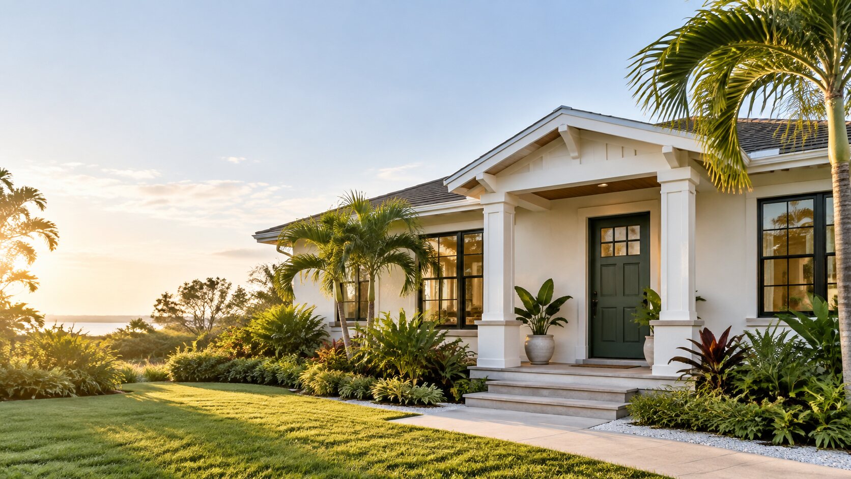 Illustrative image of a Florida home; not a St. Petersburg Home Improvements project