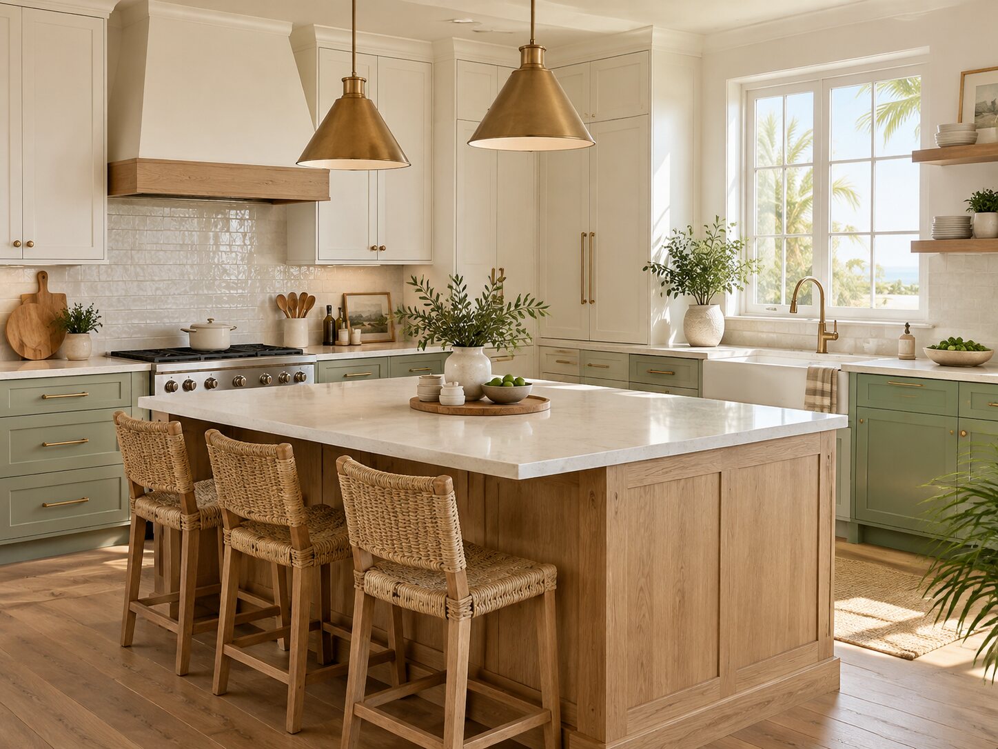 Illustrative kitchen interior; not a St. Petersburg Home Improvements project